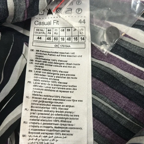 BNWT GERRY WEBER Casual Button Top - Picture 7 of 10